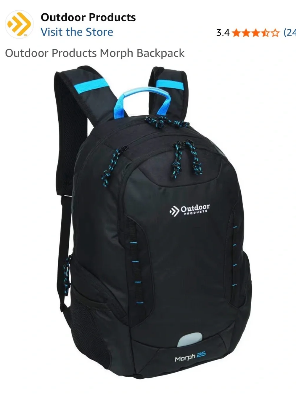 Outdoor Products Men's Olive Green Backpack – Everyday Daypack